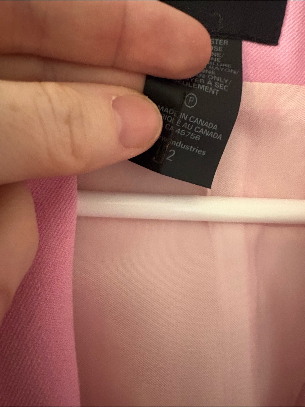Smythe Pink Bow Coat - Picture 5 of 9